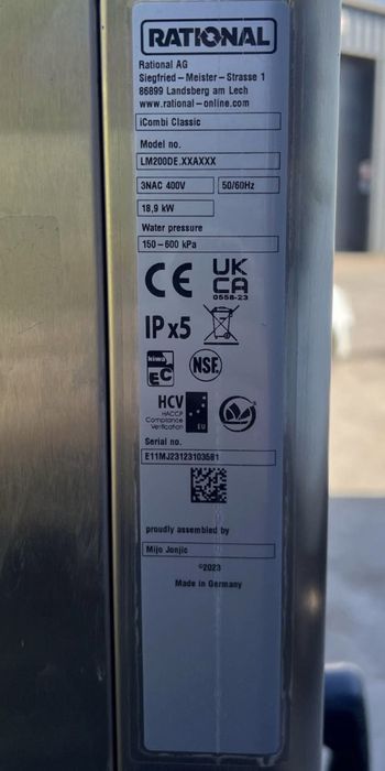 Пароконвектомат 2023 р RATIONAL iCombi Classic 10-1/1 E