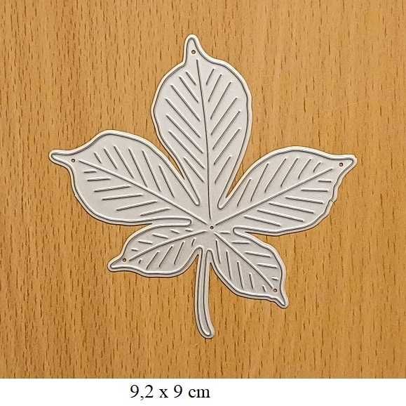 Scrapbooking - wykrojnik liść jesienny