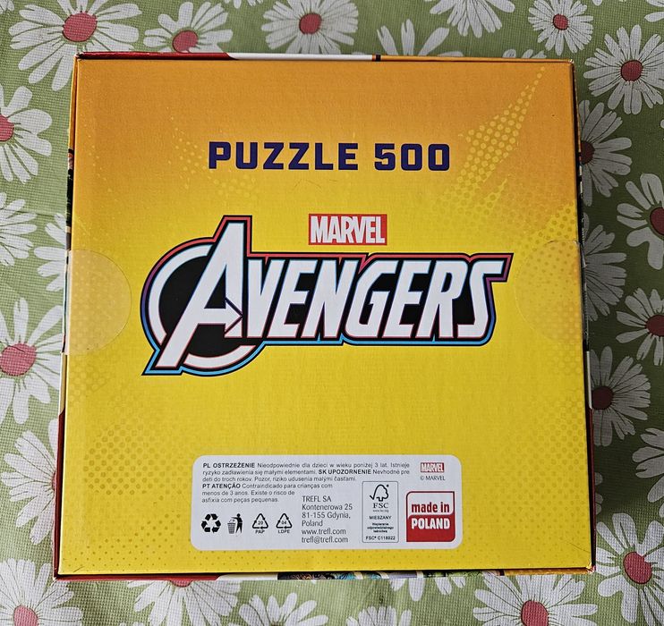 Puzzle 500 el. MARVEL AVENGERS