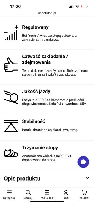 Rolki dla dziecka