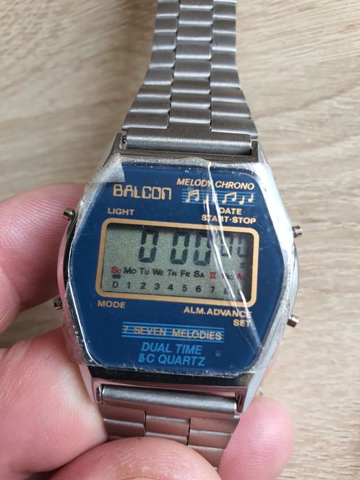 Nowy zegarek z melodyjkami męski.