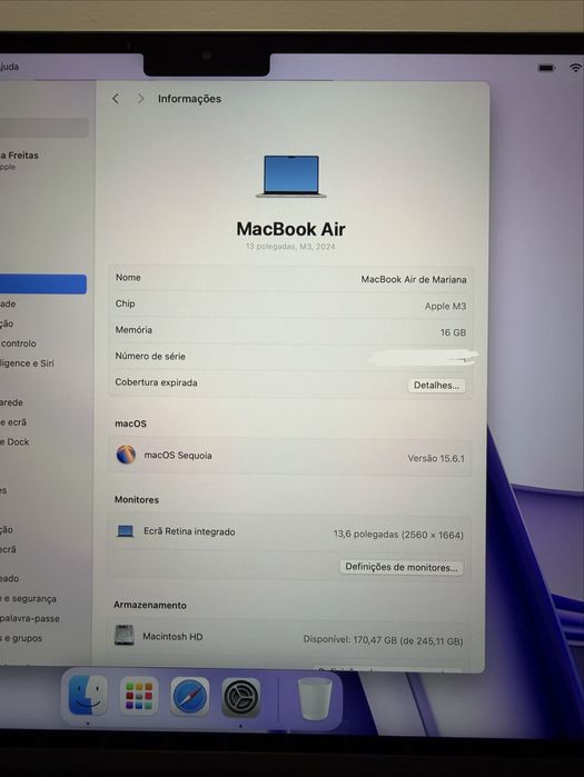 Apple MacBook Air 13 M3 16GB 256GB