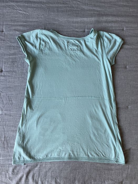 Miętowa koszulka damska H&M r.158/164