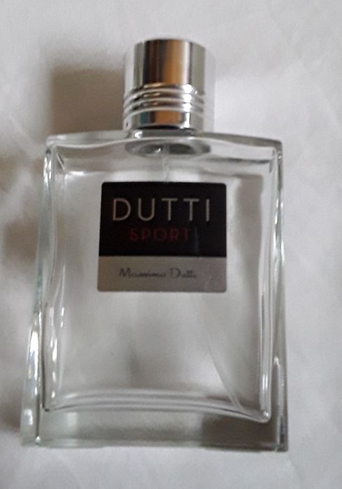 Frasco VAZIO de perfume Massimo Dutti Sport