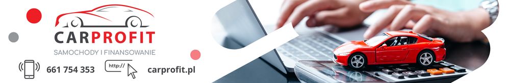 Carprofit - samochody i finansowanie top banner