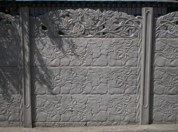 Європаркани, еврозабор, забор бетонний