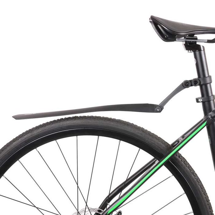 komplet błotników rowerowych RBRL RL-770F/R race, przód/tył, mocne