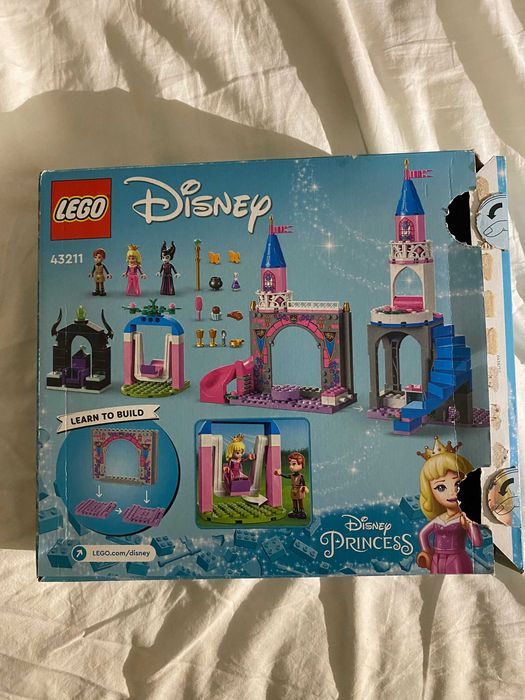 Pudełko po - LEGO 43211 Disney Princess Zamek Aurory + instrukcje