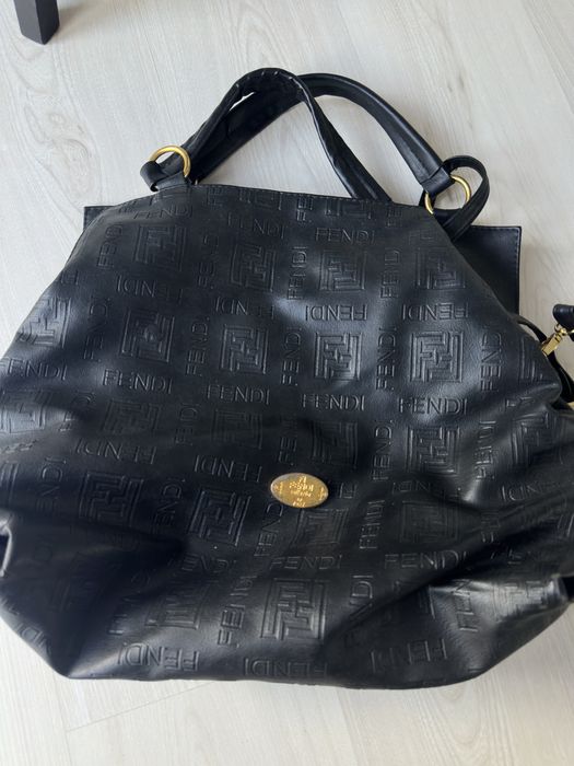 Torebka torba fendi czarna duza