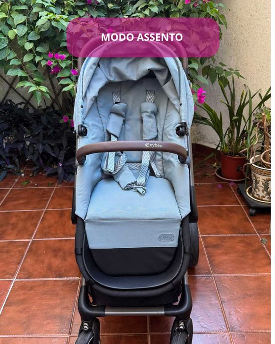 Carrinho Bébé (CYBEX EOS LUX: 2 em 1 - ALCOFA & ASSENTO)