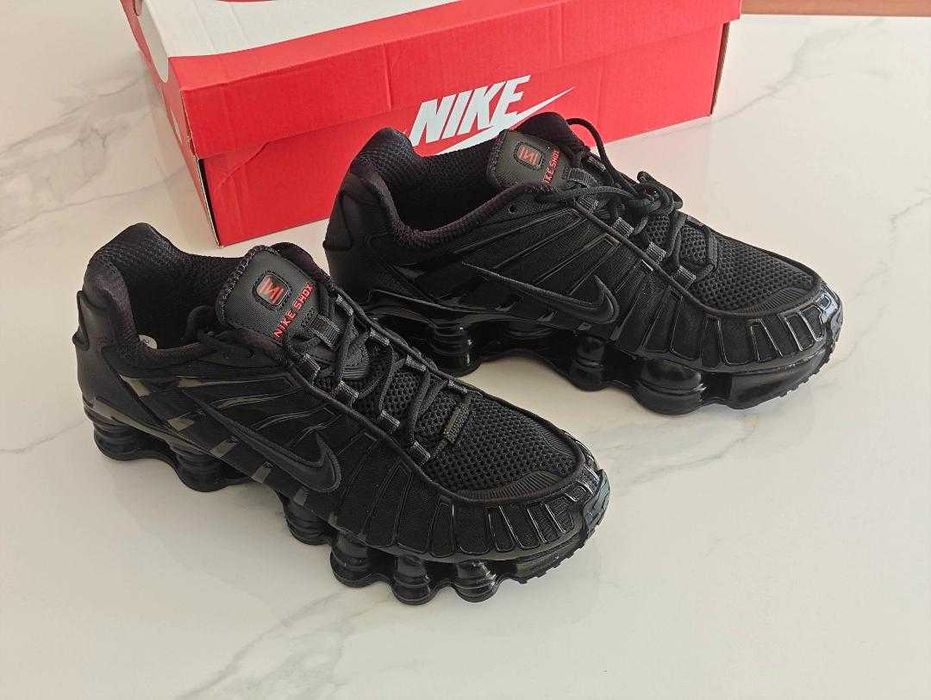 Nike Shox TL Black Metallic Silver Rozmiar 40