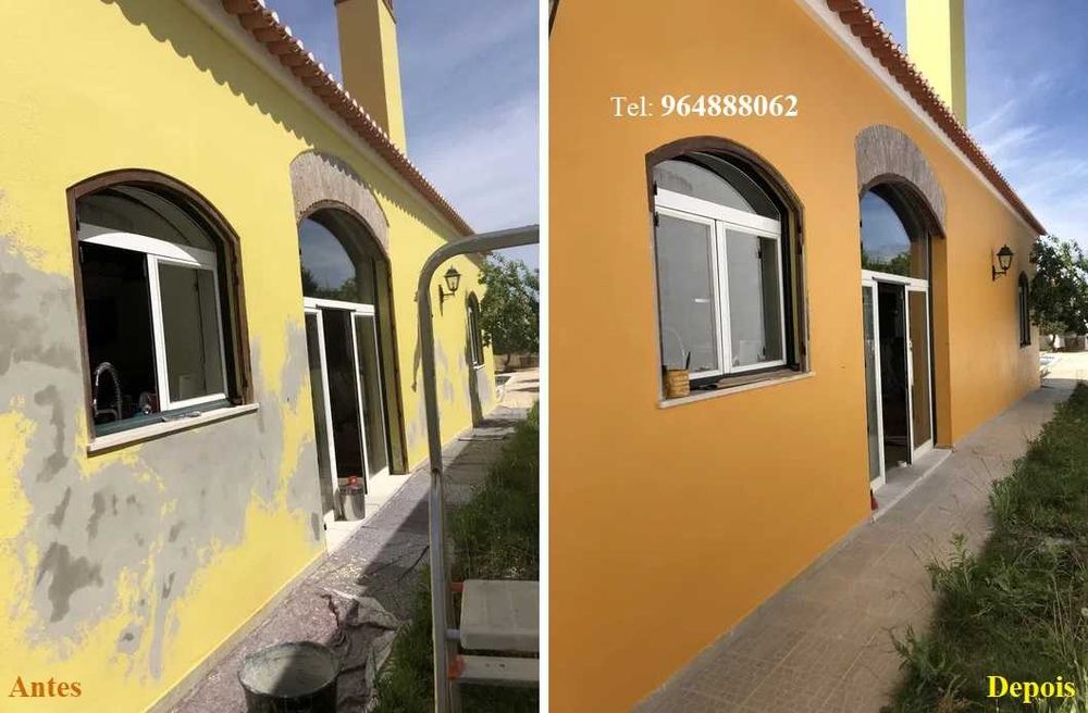 PINTURA de Apartamentos, Lojas, .. - espaços de habitação e comércio.