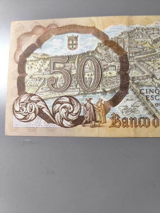 Nota de Banco 50 Escudos – “Rainha Santa Isabel”