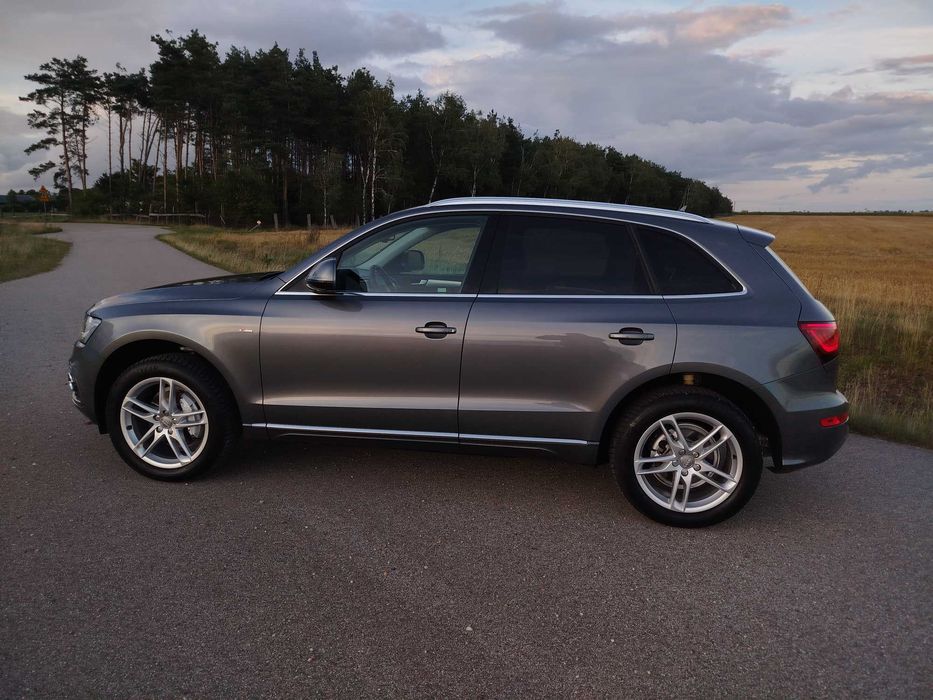 Audi Q5 2.0TDI 177KM s-line UNIKAT bezwypadkowy FULL LED