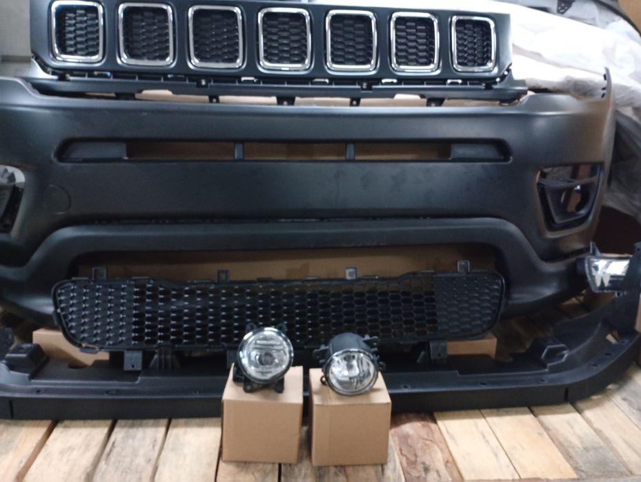 Jeep compass 17+ туманка противо туманные фары