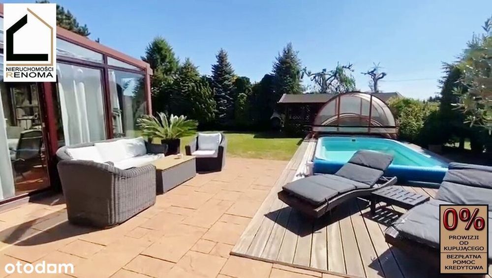 Rezydencja przy jeziorze | Borówiec | basen, ogród