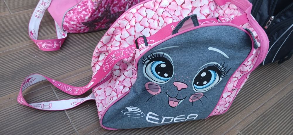Saco Patins Edea Kitten Rosa