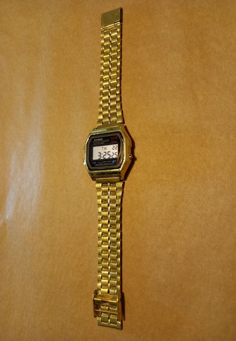 Relogio Casio dourado - Entrega em 24 horas!