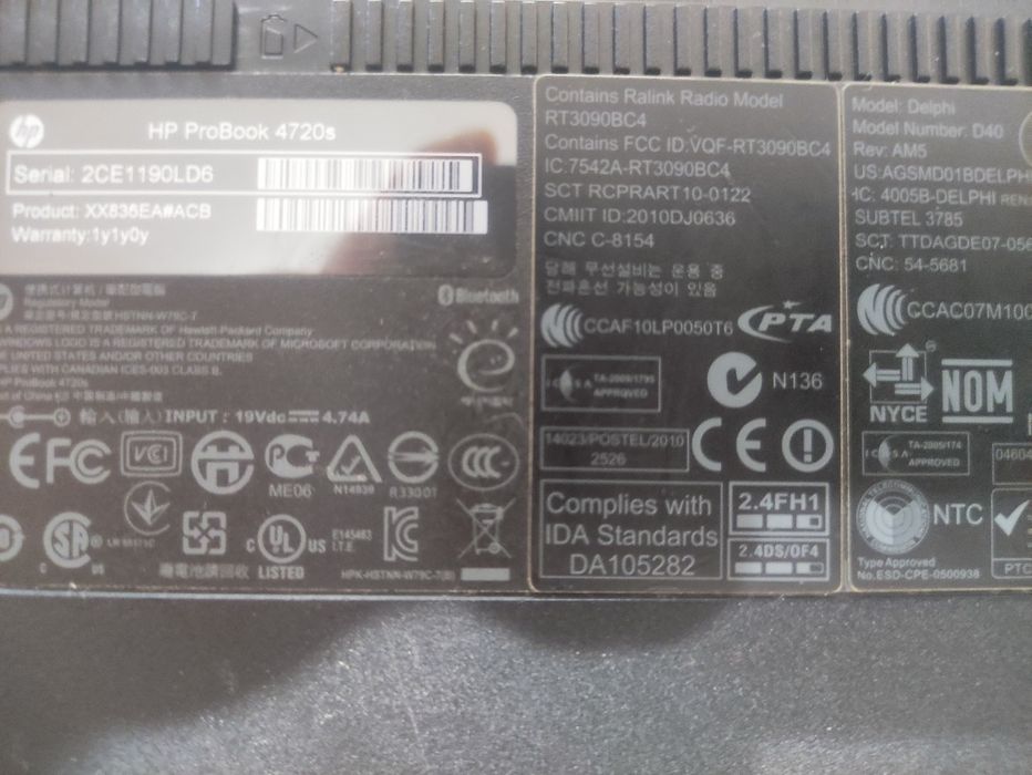 hp probook 4720s - купить ноутбуки - Цена на OLX.ua