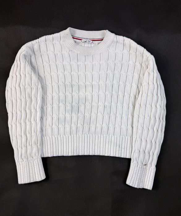 Sweter Warkocz Tommy Hilfiger Damski