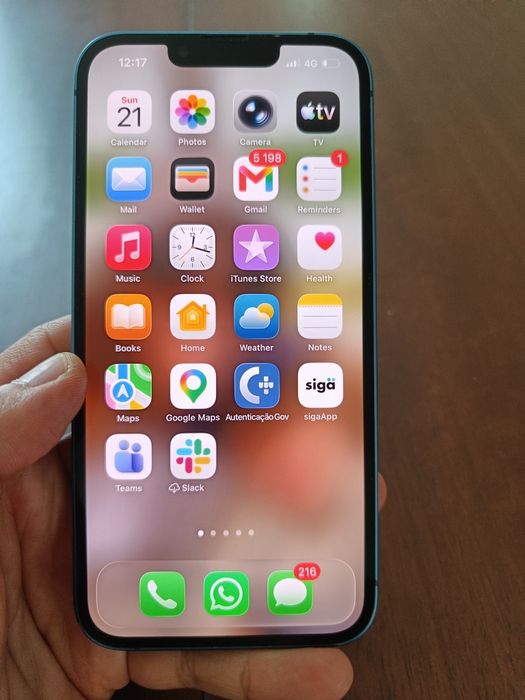 iPhone 13 256gb azul marinho