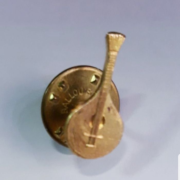 Guitárra Paraquedistas Comboios Emblemas e Alfinetes gravata