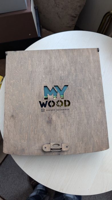 Патріотичний настінний годинник My Wood