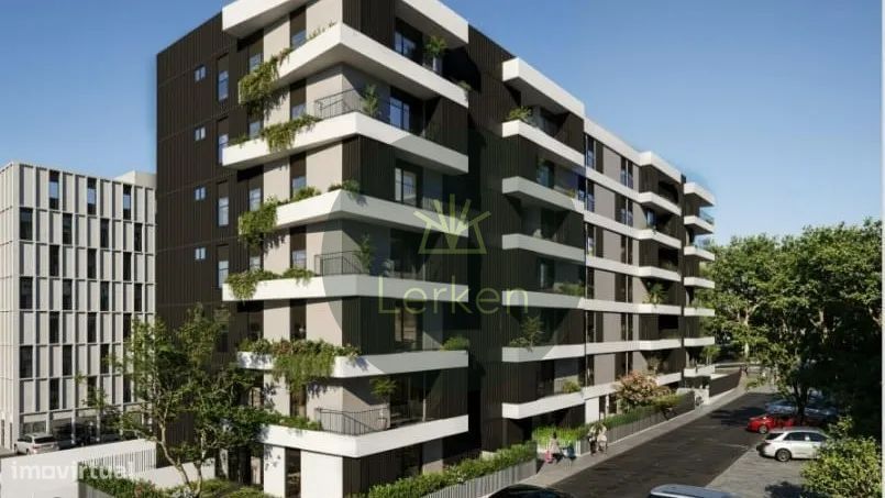 T2 Novo com Varanda em Vila Nova de Famalicão | Cozinha Equipada