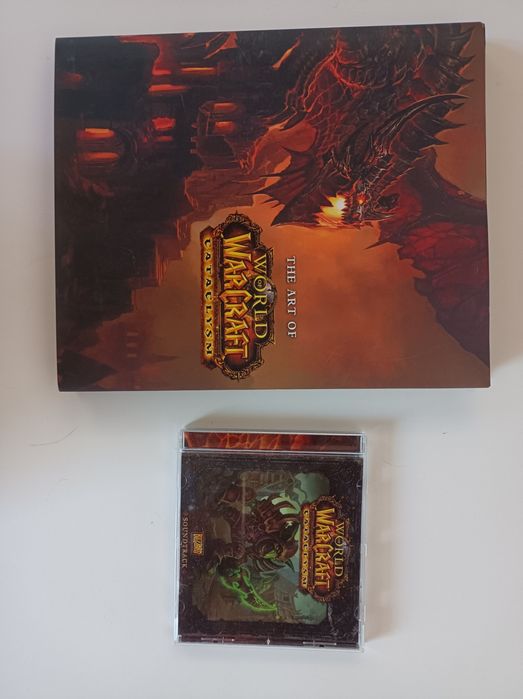World of Warcraft Cataclysm: Artbook and Soundtrack CD64409332362243120