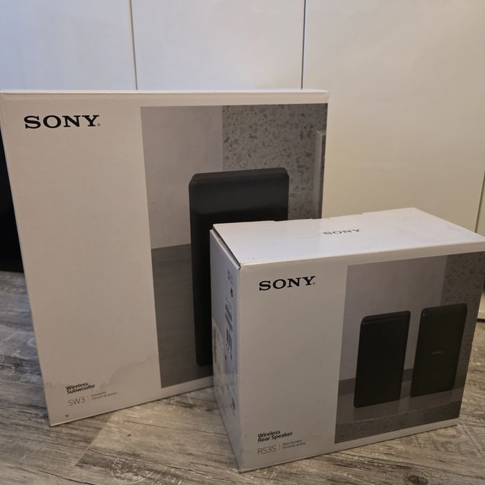 Głośniki SONY SA-RS3 tylne satelitki -bezprzewodowe-
