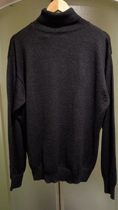 personne  Niemiecki męski sweter golfem, 50% Merino, Rozmiar L/XL