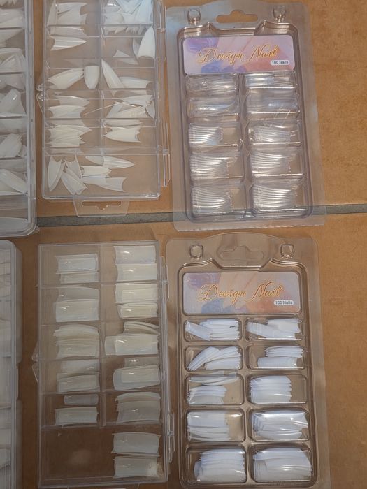 6 Conjuntos Unhas postiças