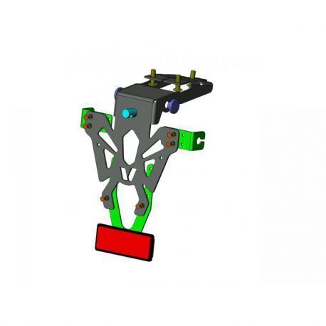 suporte matricula honda	cb 650 f -c8-sph024