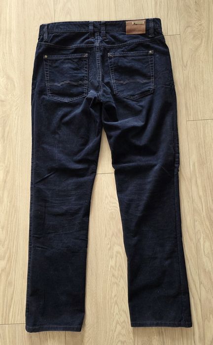Camel Active Woodstock- granatowe sztruksy 36/34