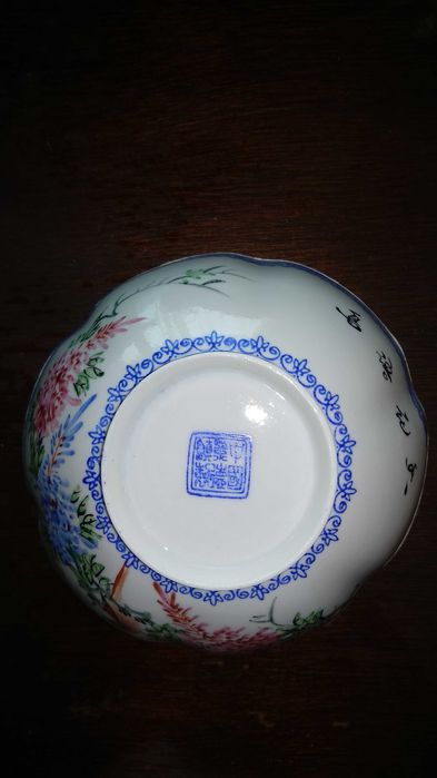 taça casca de ovo e pote colecionável - louça antiga chinesa
