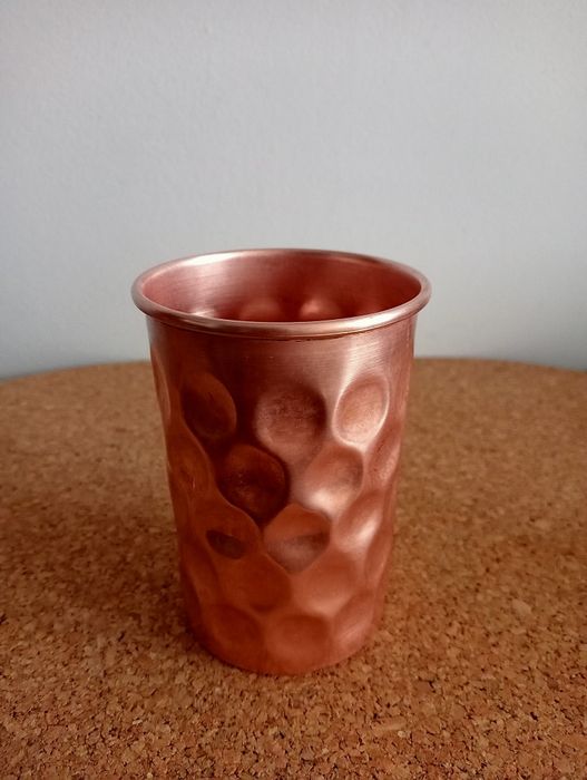 Indyjski Dzban  1450 ml ,2 kufle  500 ml ,1 kubek  naczynia z  miedzi