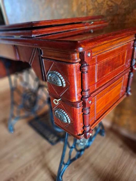 Singer 1904r, po renowacji maszyna do szycia