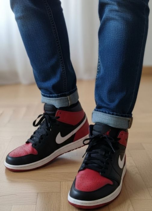Clássico Lendário: Air Jordan 1 Low "Bred/Chicago"