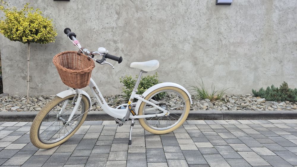 Stylowy Rower Dziecięcy Unibike Lily 20" z Koszykiem – Stan Bardzo Dobry!
