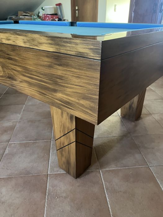 Mesa bilhar tampo azul