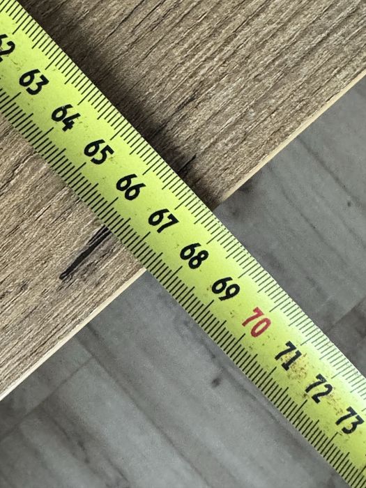 Biurko narożne drewniane