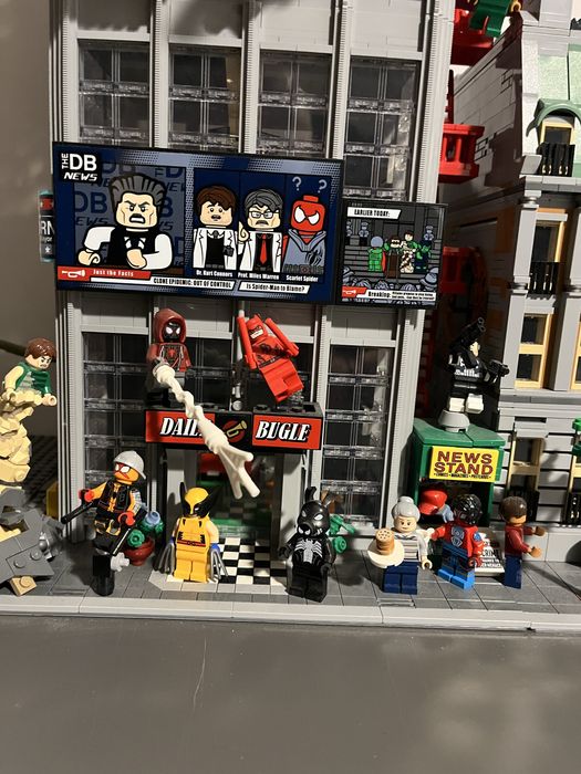 Lego daily bugle 76178 + duzo dodatkow
