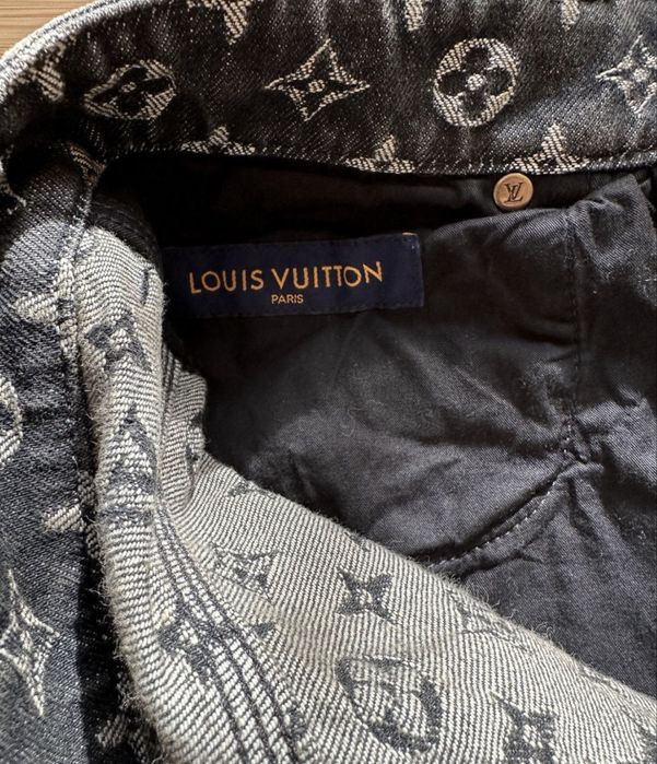 Calças de ganga jeans  Louis Vuitton baggy Monogram