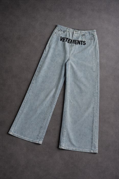 Акція!  Джинси Vetements | Широкі блакитні штани | Baggy Ветеменс