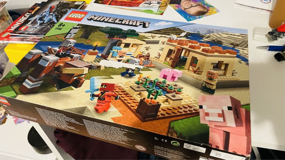 Lego 21160 Minecraft Najazd złosadników KOMPLETNE instrukcja i