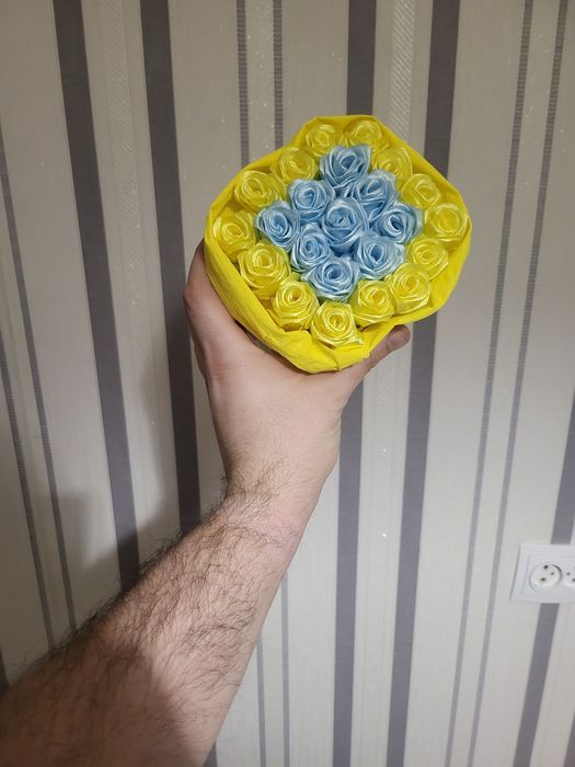 Букет квітів ручної роботи