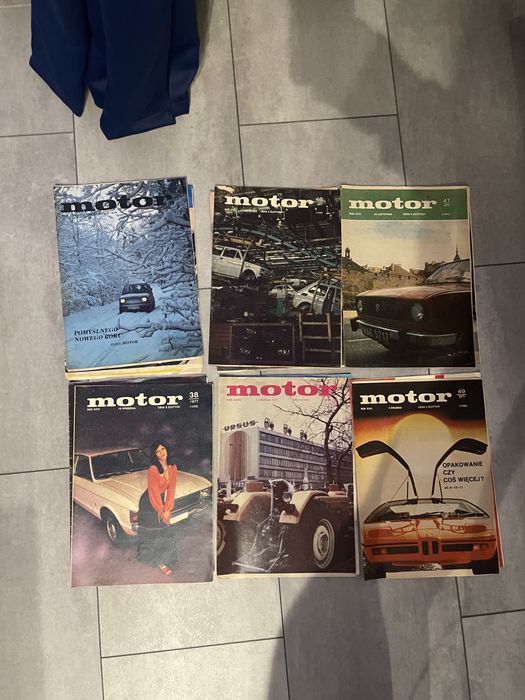 Kolekcja 99szt gazet motor