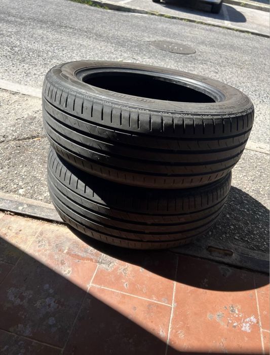 195/55/15 2 pneus