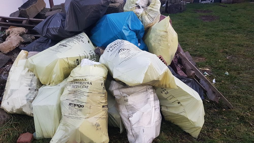 Styropian Odpady styropianowe