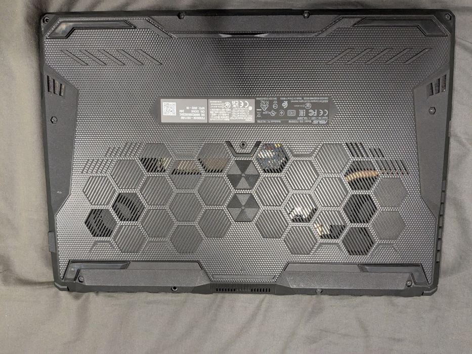 ASUS TUF Gaming F15 FX506HM-HN114W - RTX 3060 - Para peças/Reparação